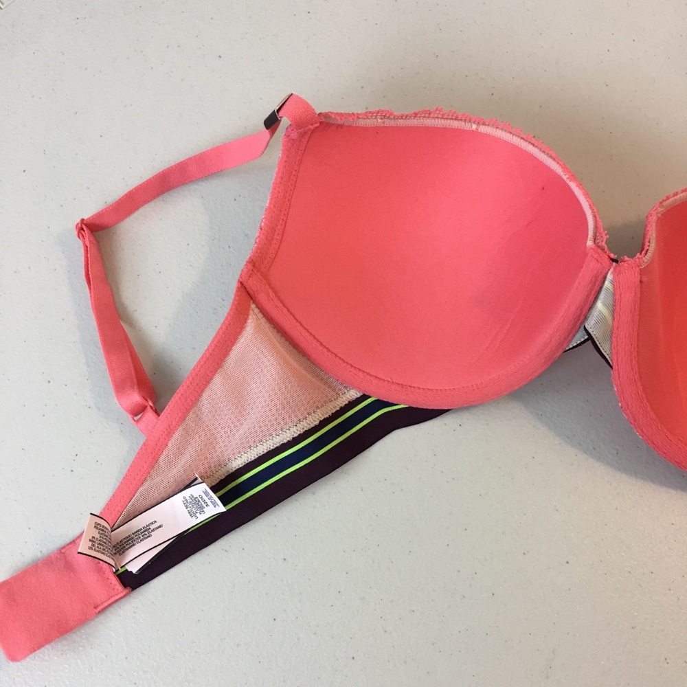 VS very sexy lightly Lined Plunge bra 32DD - Picture 5 of 7